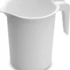 Merkloos Mengbeker 1.2 Liter Wit Kunststof - Maatbeker Bekers - Keuken Accessoires En Benodigdheden