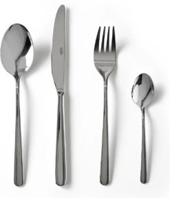 Gero Ellen Bestekset - 24 Stuks - 6 Persoons - Glanzend Staal