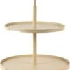 DesignBite Cake Stand - Etagere 2 Lagen Metaal Latte