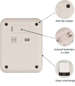 Keukenweegschaal Digitaal - Precisie Keuken Weegschaal - Tot 5 KG 19 Keukenweegschaal Digitaal - Precisie Keuken Weegschaal - Tot 5 KG -Merkloos Verkoopwinkel 1050x1200