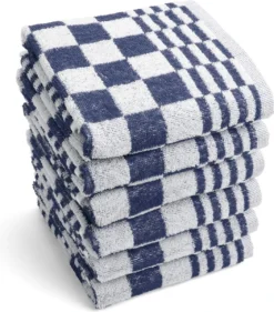Zavelo 6x Theedoeken En 6x Keukendoeken Set + 6x VAATDOEKJES - 6x Theedoeken - 6x Keukendoeken - Blauw -Merkloos Verkoopwinkel 1054x1200 4
