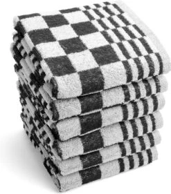Zavelo 6x Theedoeken En 6x Keukendoeken Set + 6x VAATDOEKJES - 6x Theedoeken - 6x Keukendoeken - Zwart -Merkloos Verkoopwinkel 1054x1200 6