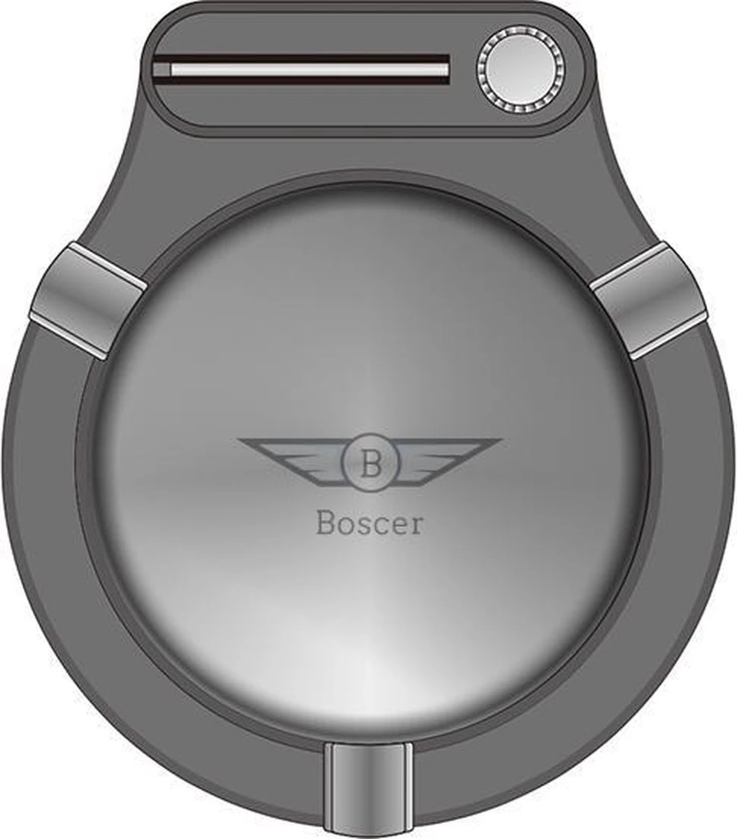 Boscer® Asbak Met Aansteker | Goud RVS | Aansteker Kerosine | Sigarettenhouder | Luxe Asbak | Aansteker | Vuursteen 6 Boscer® Asbak Met Aansteker | Goud RVS | Aansteker Kerosine | Sigarettenhouder | Luxe Asbak | Aansteker | Vuursteen - Afbeelding 6