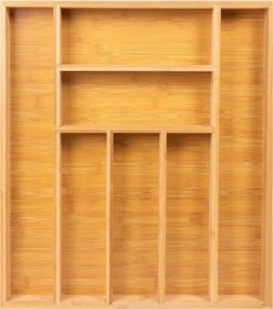 Bamboe Bestekbak Van Coninx 41x47cm | Besteklade | Bestekhouder | Opbergbak | Duurzaam | Voor Laden Van 47cm Diep