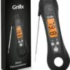 GrillX Vleesthermometer - BBQ Thermometer Digitaal - Keukenthermometer Draadloos - Kernthermometer - Voedselthermometer