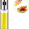 Merkloos Olijfolie Sprayer - Diffuser & Verstuiver - Glas & RVS - 100mL