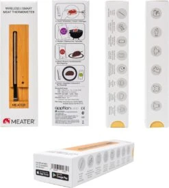 Meater - Slimme Draadloze - Vlees Thermometer - Bluetooth Bereik 10m -Merkloos Verkoopwinkel 1077x1200
