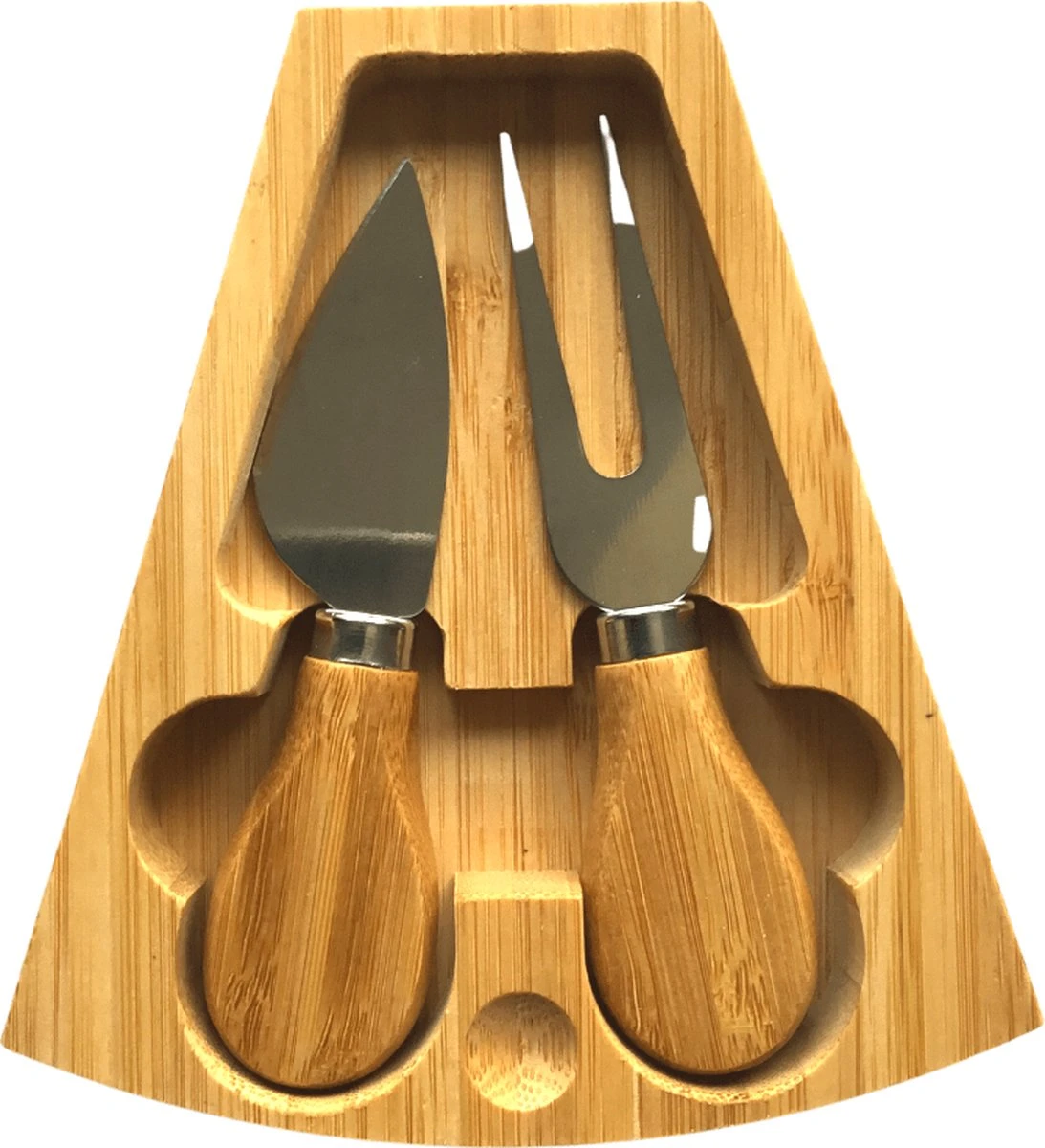 Jarif - Borrelplank - Tapasplank - Kaasplank - Serveerplank - Uitschuifbaar - Bamboe - Met Rvs Mesjes - 36 Cm 2 Jarif - Borrelplank - Tapasplank - Kaasplank - Serveerplank - Uitschuifbaar - Bamboe - Met Rvs Mesjes - 36 Cm - Afbeelding 2