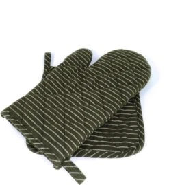 Gideon - Ovenwant & Pannenlap – 100% Katoen – Handzaam & Hittebestendig - Groen -Merkloos Verkoopwinkel 1100x1200 1