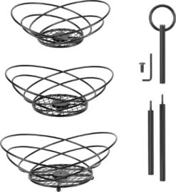 Fuegobird Fruitmand - Fruitmand Metaal - 3 Laags - Afneembaar - Zwart -Merkloos Verkoopwinkel 1102x1200 5