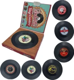 Retro LP + Rockabilly LP - Vinyl Onderzetters - 12 Stuks - Onderzetters Voor Glazen - ODaani -Merkloos Verkoopwinkel 1112x1200 9