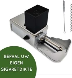 Elektrische Sigarettenmaker – Sigaretten Maker Electrisch – RVS – Sigaretten – Krachtige Motor - Electrische Sigarettenmachine – 25x13x8 Cm