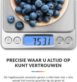 Keukenweegschaal Digitaal Met Kom - Precisie Weegschaal RVS - 2000g X 0.1g 13 Keukenweegschaal Digitaal Met Kom - Precisie Weegschaal RVS - 2000g X 0.1g -Merkloos Verkoopwinkel 1128x1200
