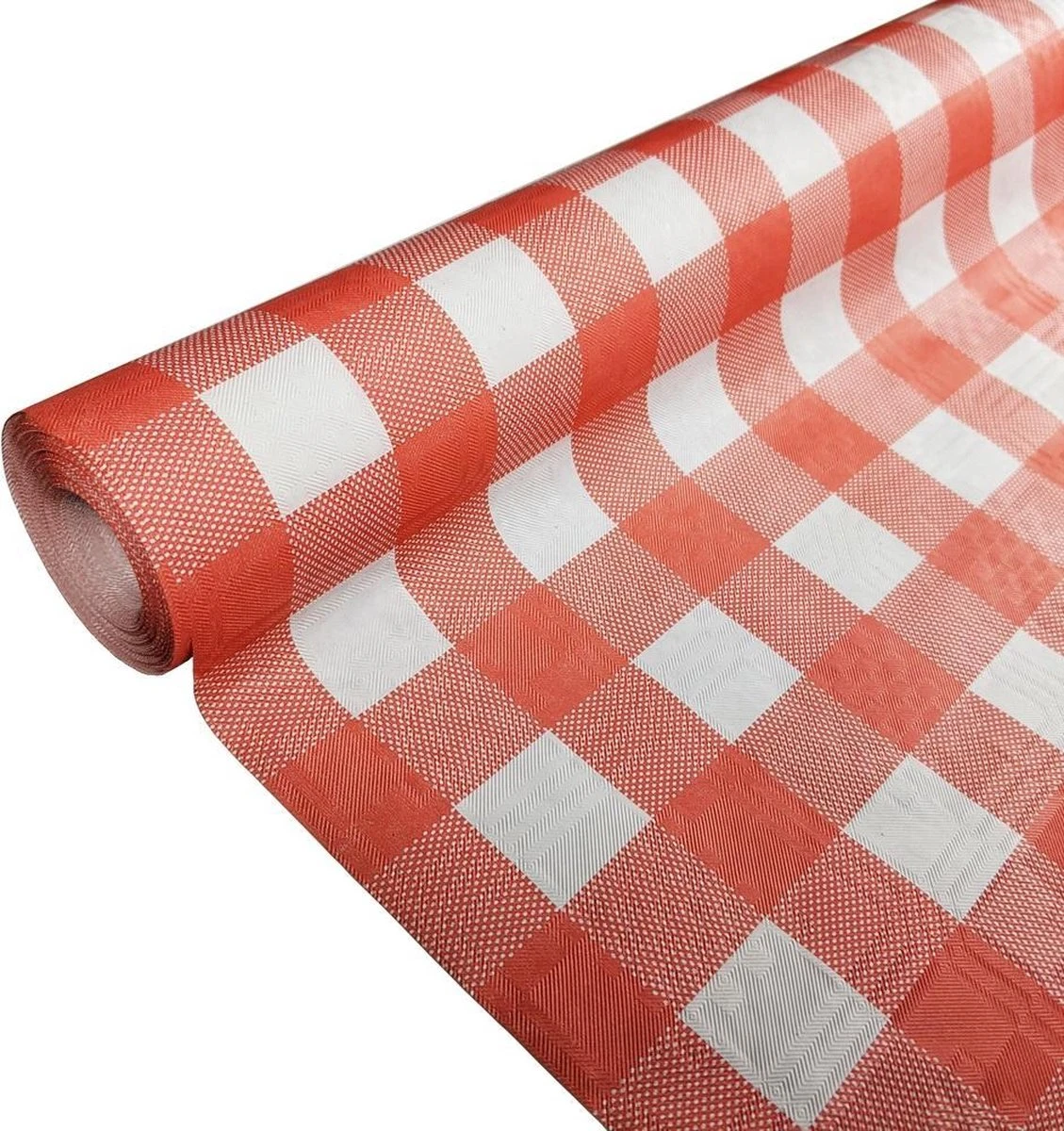 Wefiesta Tafelkleed Op Rol Geruit 1,19 X 8 M Papier Rood/wit 2 Wefiesta Tafelkleed Op Rol Geruit 1,19 X 8 M Papier Rood/wit - Afbeelding 2