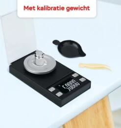 Kitchenwell Digitale Mini Precisie Keukenweegschaal - 0,001 Tot 100 Gram - 11.0 X 6.3 Cm - Pocket Scale Op Batterij - Weegschaal Keuken -Merkloos Verkoopwinkel 1131x1200 4