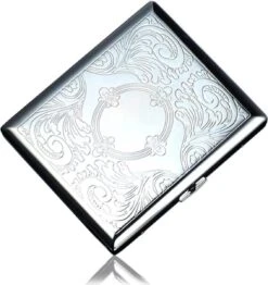 Merkloos Luxe Sigarettenhouder - Sigaretten Box 3 - Sigaretten Opbergdoosje - Sigaretten Koker Metaal - 20 Sigaretten - Cigarettecase -Merkloos Verkoopwinkel 1132x1200 8
