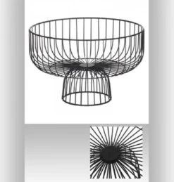 Fruitschaal/fruitmand Rond Op Voet Zwart Metaal 28 Cm - Fruitschalen/fruitmanden - Draadmand Van Metaal 7 Fruitschaal/fruitmand Rond Op Voet Zwart Metaal 28 Cm - Fruitschalen/fruitmanden - Draadmand Van Metaal -Merkloos Verkoopwinkel 1144x1200 2
