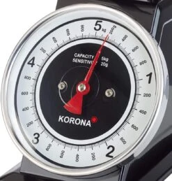 Korona Tom Keukenweegschaal - Retro - Tot 5 Kg - Zwart / Zilver -Merkloos Verkoopwinkel 1145x1200 3
