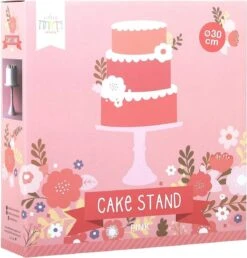 Taartplateau: Groot - Roze | A Little Lovely Company -Merkloos Verkoopwinkel 1147x1200 3