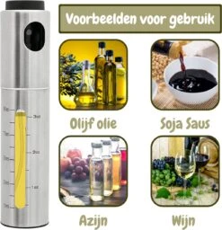 Olijfolie Sprayer - Olie Spray - Cooking Spray - Bakspray - 2 Stuks - RVS - Premium Quality - Gift Box - Inclusief Accessoires - -Merkloos Verkoopwinkel 1160x1200 3
