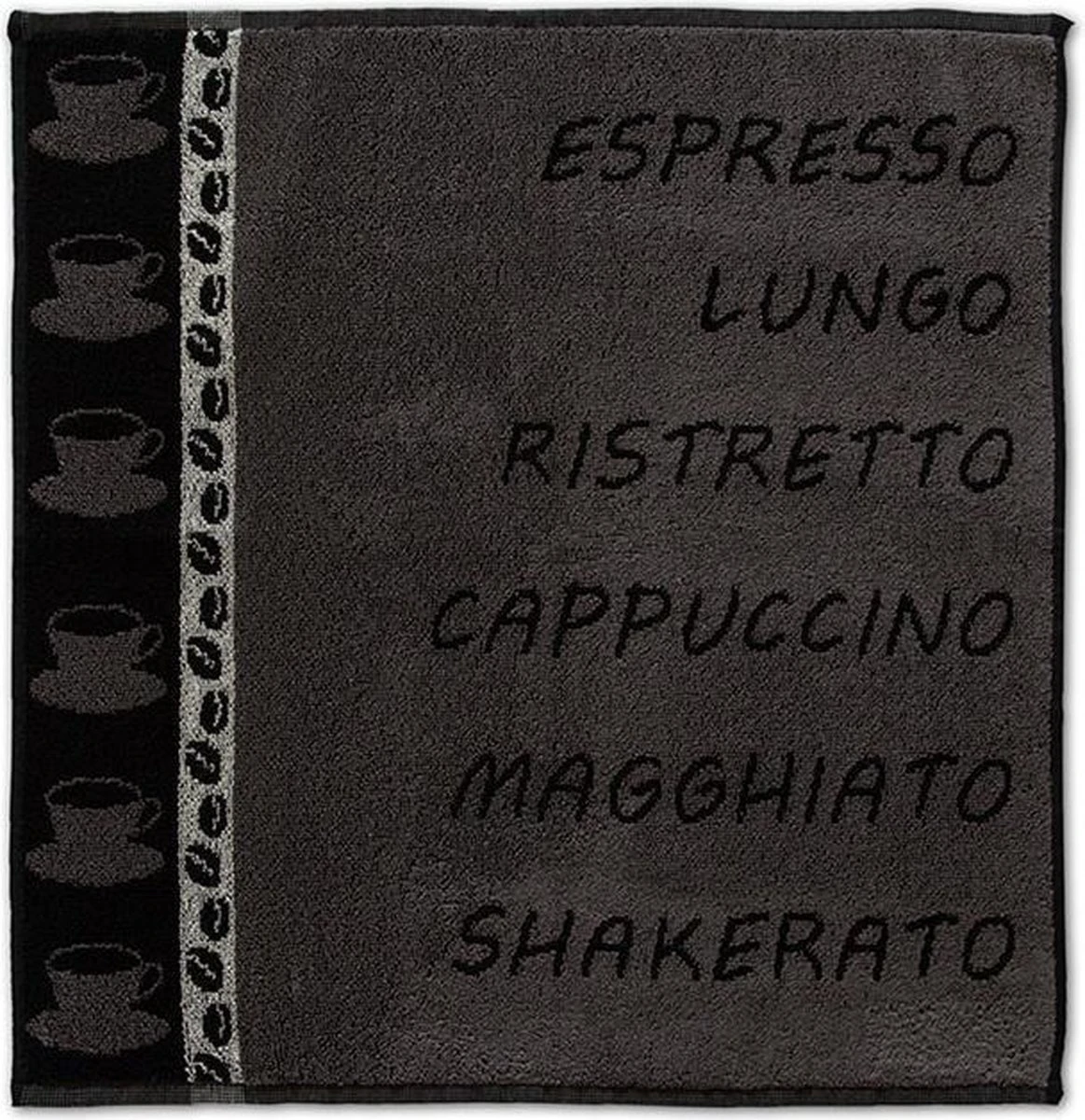 DDDDD Keukendoek Ristretto 50 X 55 Anthracite Per 6 Stuks 2 DDDDD Keukendoek Ristretto 50 X 55 Anthracite Per 6 Stuks - Afbeelding 2