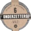Onderzetter Vilt - Onderzetter - Vilt - Rond - Voor Glazen - 6 Stuks - Decoratief En Beschermend - 10 Cm X 10 Cm