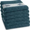 DDDDD Bees - Keukendoek - Petrol - 6 Stuks