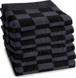 DDDDD Barbeque - Keukendoek - Anthracite - 6 Stuks