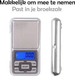 Precisie Keukenweegschaal Digitaal Pocket Weegschaal 0,01 - 200 Gram -Merkloos Verkoopwinkel 1179x1200 6