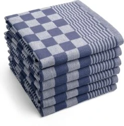 Merkloos Theedoeken En Keukendoeken Set - 6 Theedoeken - 6 Keukenhanddoeken - Blauw -Merkloos Verkoopwinkel 1183x1200 1