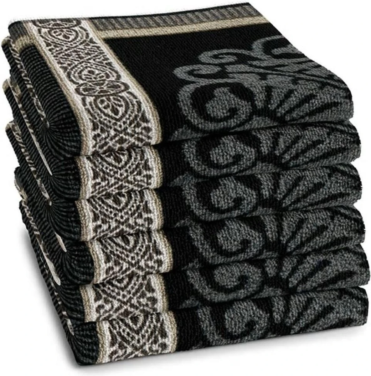 DDDDD Keukendoek Rozet 50 X 55 Grijs Per 6 Stuks 1 DDDDD Keukendoek Rozet 50 X 55 Grijs Per 6 Stuks