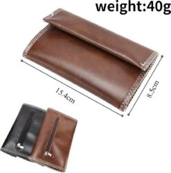 Merkloos Shag Etui - Tabak Hoesje Met Ritsen - Shagetui - Tabacco Pouch - Zwart -Merkloos Verkoopwinkel 1190x1200 13