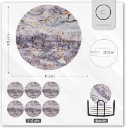 Castagnola Keramische Onderzetters Met Houder – Onderzetters Voor Glazen – Onderzetters Design – Onderzettersset – Drink Onderzetters – Keramisch – Kurk – Set Van 6 – Grijs/Goud 13 Castagnola Keramische Onderzetters Met Houder – Onderzetters Voor Glazen – Onderzetters Design – Onderzettersset – Drink Onderzetters – Keramisch – Kurk – Set Van 6 – Grijs/Goud -Merkloos Verkoopwinkel 1190x1200 19