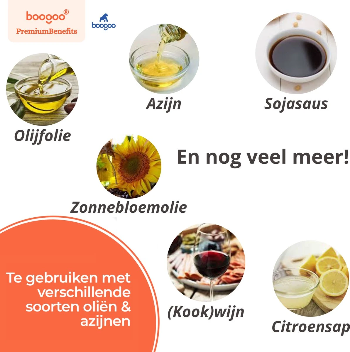 BooGoo® - Olijfolie Sprayer Deluxe - Olijfolie Fles Verstuiver Voor Keuken - Cooking Spray - Oliespray - Bbq Accesoires - Oliefles - Bakspray 4 BooGoo® - Olijfolie Sprayer Deluxe - Olijfolie Fles Verstuiver Voor Keuken - Cooking Spray - Oliespray - Bbq Accesoires - Oliefles - Bakspray - Afbeelding 4