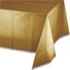 Merkloos Tafelkleed Glittering Gold (137x274cm) - Goud - Gratis Verzonden
