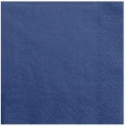 Partydeco 20x Papieren Tafel Servetten Navy Blauw 33 X 33 Cm - Navyblauwe Wegwerp Servetten Diner/lunch -Merkloos Verkoopwinkel 1193x1200 29