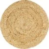 VidaXL Placemats 6 St Rond 38 Cm Jute Natuurlijk