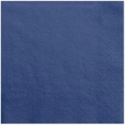 Partydeco 20x Papieren Tafel Servetten Navy Blauw 33 X 33 Cm - Navyblauwe Wegwerp Servetten Diner/lunch -Merkloos Verkoopwinkel 1197x1200 24