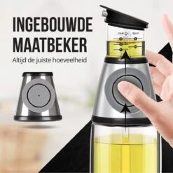 Bolke® Olie- & Azijnstel - Olijfolie Fles Deluxe - Olie Doseerfles - Olie Fles - Keuken - Bbq Accesoires - Oliefles - Doseer Fles- 500ML -Merkloos Verkoopwinkel 1198x1200 29