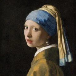 Ambiente - Girl With The Pearl Earring - Papieren Lunch Servetten - Johannes Vermeer - 33x33cm - 20 Servetten