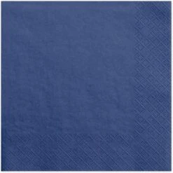 Partydeco 20x Papieren Tafel Servetten Navy Blauw 33 X 33 Cm - Navyblauwe Wegwerp Servetten Diner/lunch -Merkloos Verkoopwinkel 1199x1200 23