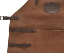 Old West BBQ Schort Barbecue Schort Leer - Cognac Bruin -Merkloos Verkoopwinkel 1200x1001 1