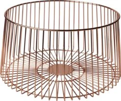 Cosy&Trendy Fruitmand - 30x15,5 Cm - Verkoperd Metaal