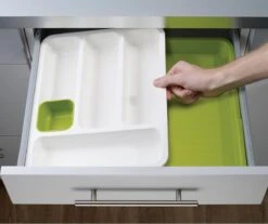 Joseph Joseph Uitschuifbare Bestekbak - Grijs - Sorteervakken & Verstelbaar & Uitschuifbaar -Merkloos Verkoopwinkel 1200x1005 2