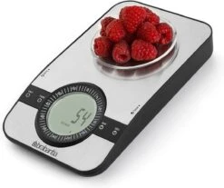 Brabantia Profile Keukenweegschaal - Rechthoekig - Met Kookwekker - RVS 37 Brabantia Profile Keukenweegschaal - Rechthoekig - Met Kookwekker - RVS -Merkloos Verkoopwinkel 1200x1005 7