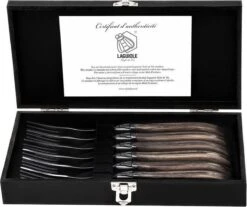 Laguiole Style De Vie Vorken Luxury Line - 6-delig - Olijfhout -Merkloos Verkoopwinkel 1200x1007 1