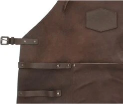 Old West BBQ Schort Barbecue Schort Leer - Bruin -Merkloos Verkoopwinkel 1200x1017 2