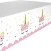Tafelkleed Plastic Unicorn Wimpers 108 Cm X 180 Cm.
