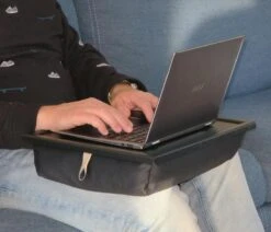 Andrews Laptray, Schoottafel, Schootkussen, Laptoptafel, Dienblad Met Kussen Effen Zwart -Merkloos Verkoopwinkel 1200x1032 4