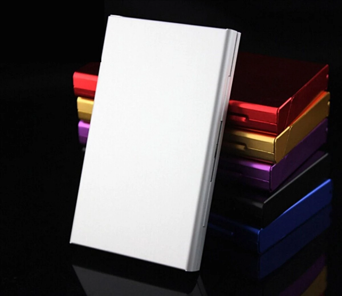 Merkloos Luxe Sigarettendoosje Aluminium – Aluminium Sigarettenhouder 7 Sigaretten - Sigaretten Opbergdoosje - Sigaretten Box – Zilver 1 Merkloos Luxe Sigarettendoosje Aluminium – Aluminium Sigarettenhouder 7 Sigaretten - Sigaretten Opbergdoosje - Sigaretten Box – Zilver